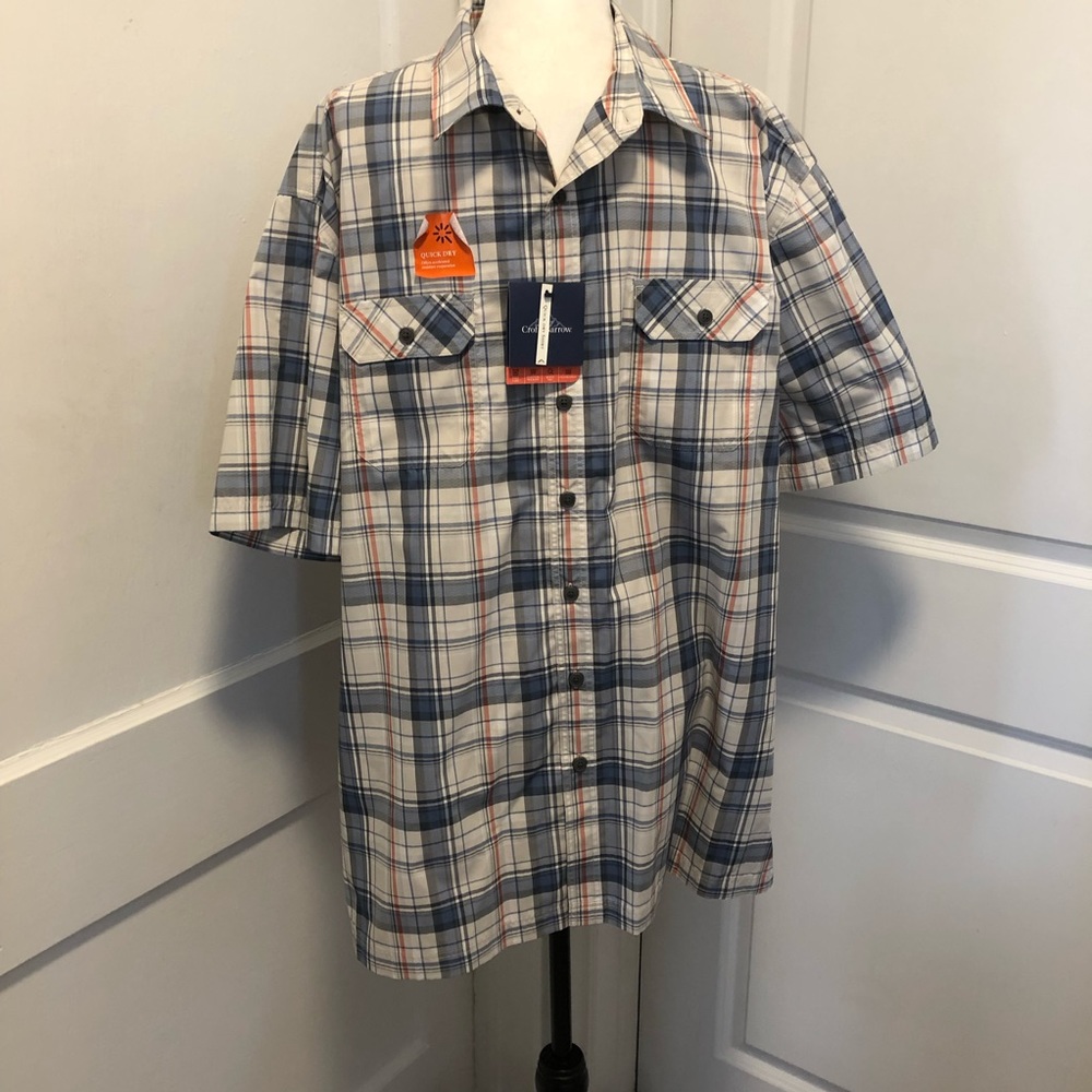 Croft & Barrow NWT men’s short sleeve shirt size xxl